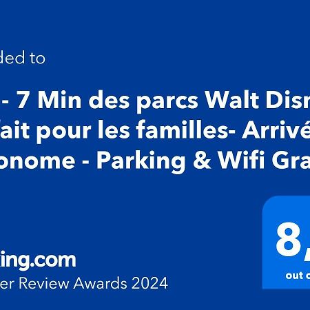Charmant appart LYS parfait pour les familles - 7 MIN DISNEYLAND - PARKING&WIFI Magny-le-Hongre Extérieur photo